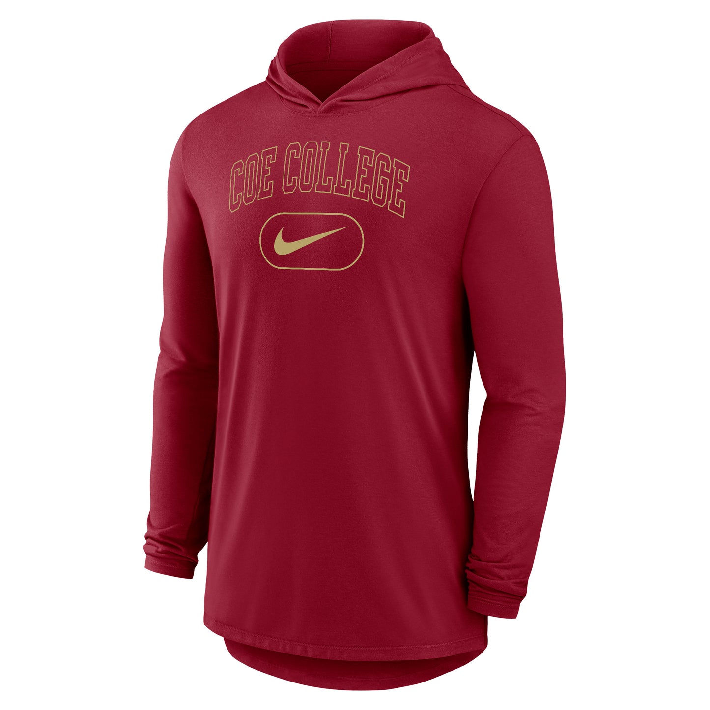 NIKE DRI FIT LS HOOIDE TEE