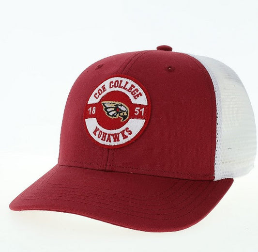 COE COLLEGE PATCH HAT