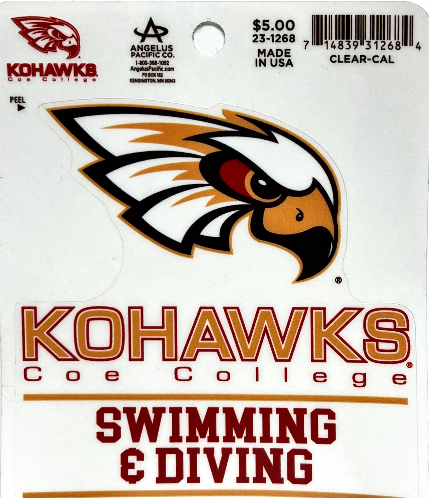 SWIMMING & DIVING DECAL