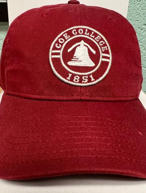 COE COLLEGE BELL PATCH HAT
